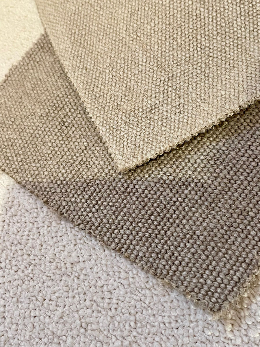 Stoffmuster Leinenbezug Cubell Sofa